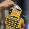 Przemysłowa drukarka etykiet DYMO RHINO 4200 | Klawiatura QWERTY i klawisze skrótów oszczędzające czas | Wytrzymała drukarka etykiet na place budowy i do intensywnych zadań etykietowania