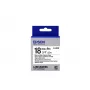 Wkład etykietowy Epson o mocnej przyczepności LK-5WBW czarno-biały 18 mm (9 m)