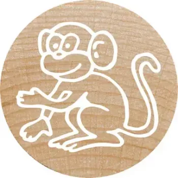 Stempel Colop 165224 Okrągły Guma Drewno 3 cm