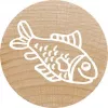Stempel Colop 165224 Okrągły Guma Drewno 3 cm