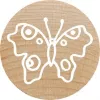 Stempel Colop 165224 Okrągły Guma Drewno 3 cm
