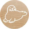 Stempel Colop 165224 Okrągły Guma Drewno 3 cm