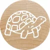 Stempel Colop 165224 Okrągły Guma Drewno 3 cm