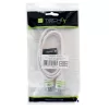 Techly 2m High Speed HDMI kabel with Ethernet A/A M/M biały ICOC HDMI-4-020WH