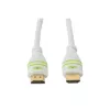Techly 2m High Speed HDMI kabel with Ethernet A/A M/M biały ICOC HDMI-4-020WH