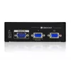 ATEN 2-Port VGA Video Splitter (450 MHz), VGA, 2x VGA, 2048 x 1536 pikseli, Czarny, Metal, QXGA