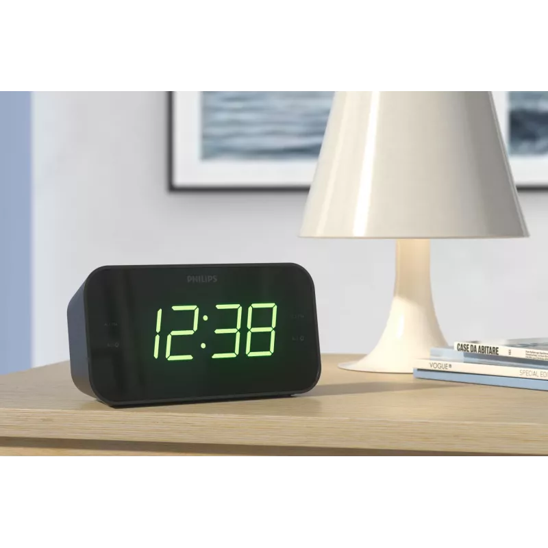 Philips TAR3306/12 alarm clock Cyfrowy budzik Czarny