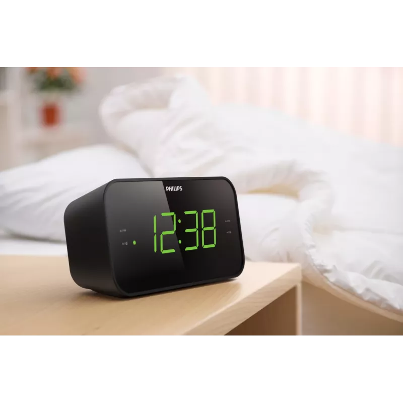 Philips TAR3306/12 alarm clock Cyfrowy budzik Czarny