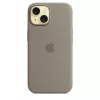 Silikonowe etui Apple iPhone 15 MagSafe Clay Cover Brown