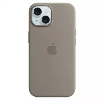Silikonowe etui Apple iPhone 15 MagSafe Clay Cover Brown