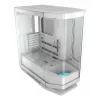 Obudowa PC Midi Tower Cougar FV270 — Biała, obsługuje ATX/EATX/Micro-ITX, 2×3,5 cala + 2×2,5 cala, wentylatory 120/140 mm