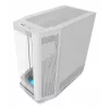 Obudowa PC Midi Tower Cougar FV270 — Biała, obsługuje ATX/EATX/Micro-ITX, 2×3,5 cala + 2×2,5 cala, wentylatory 120/140 mm