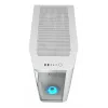 Obudowa PC Midi Tower Cougar FV270 — Biała, obsługuje ATX/EATX/Micro-ITX, 2×3,5 cala + 2×2,5 cala, wentylatory 120/140 mm