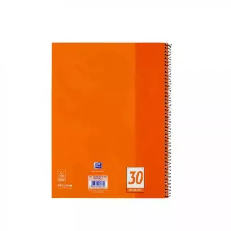 Zeszyt Oxford 100050359 A4 80 kartek pomarańczowy