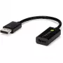 Techly IADAP DP-HDMIF8K adapter wideo 0,2 m DisplayPort HDMI Typ A (Standard) Czarny