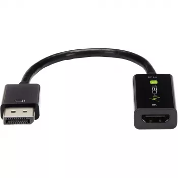 Techly IADAP DP-HDMIF8K adapter wideo 0,2 m DisplayPort HDMI Typ A (Standard) Czarny