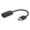 Techly IADAP DP-HDMIF8K adapter wideo 0,2 m DisplayPort HDMI Typ A (Standard) Czarny