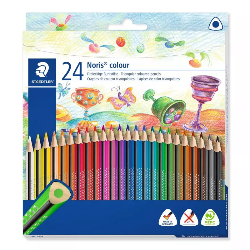 Kolorowe kredki Staedtler 187 24 szt.
