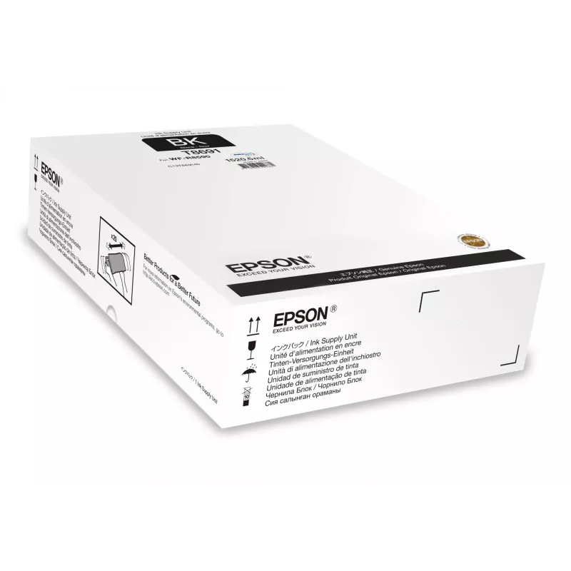 Epson Czarny XXL Ink Supply Unit, bardzo wysoka wydajność, Czarny, tusz pigmentowy, 1520.5 ml, 1 szt.