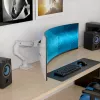 Ergotron HX Series RAMIĘ HX Z BARDZO WYTRZYMAŁYM PRZEGUBEM ŚCIENNYM BIAŁE DO MONITORÓW 1000R 57 CALI