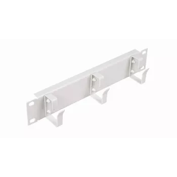 Prowadnica kablowa EQUIP EZMR-10-G do szafy RACK 19 cali, obudowa metalowa, biała