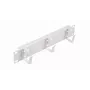Prowadnica kablowa EQUIP EZMR-10-G do szafy RACK 19 cali, obudowa metalowa, biała