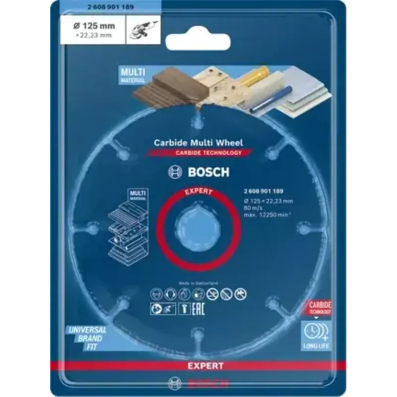 Bosch 2 608 901 189 tarcza tnąca do narzędzi obrotowych do szlifowania/szlifowania Tworzywo sztuczne, Drewno