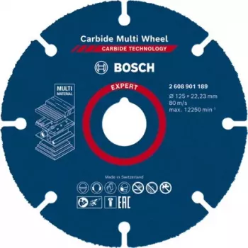 Bosch 2 608 901 189 tarcza tnąca do narzędzi obrotowych do szlifowania/szlifowania Tworzywo sztuczne, Drewno
