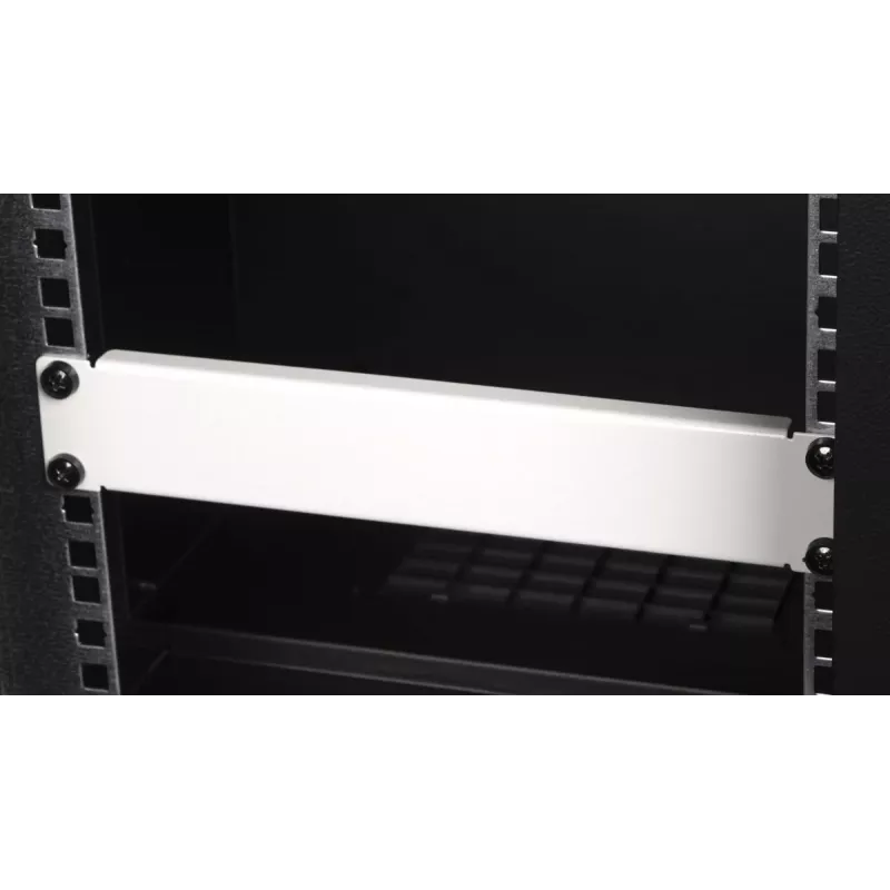 Rack blank panel EQUIP EZBP-10-G, metal, szary, 1U, 123 g