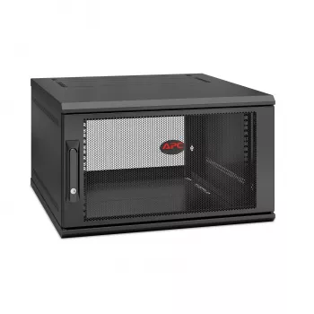 APC NetShelter WX AR106SH6, 6U, 19-calowa szafa krosowa, montaż ścienny, wstępnie zmontowana, głębokość 600 mm