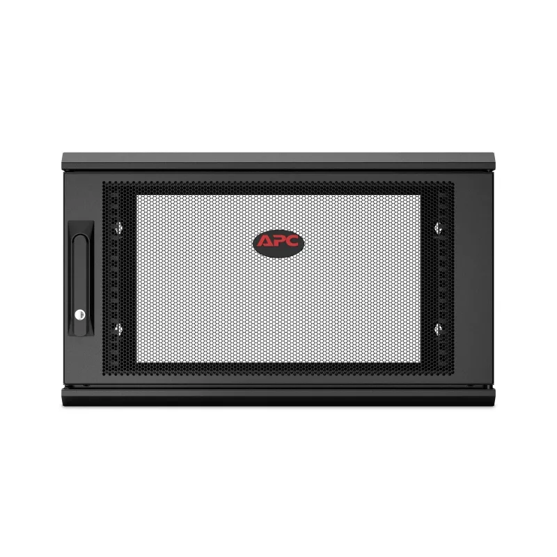 APC NetShelter WX AR106SH6, 6U, 19-calowa szafa krosowa, montaż ścienny, wstępnie zmontowana, głębokość 600 mm