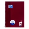 Notes Oxford 100050355 A4 80 arkuszy Bordeaux