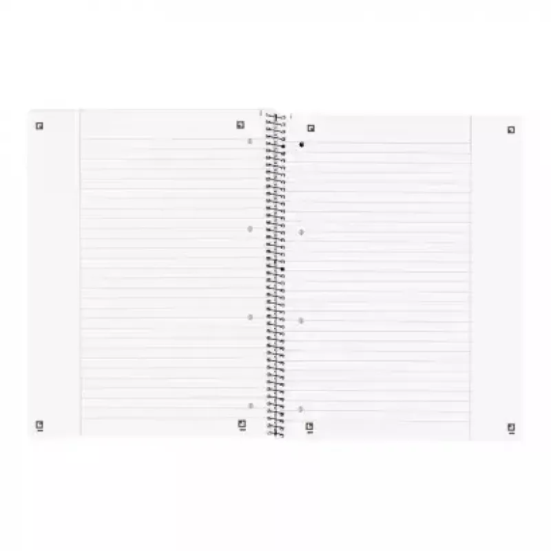 Notes Oxford 100050355 A4 80 arkuszy Bordeaux