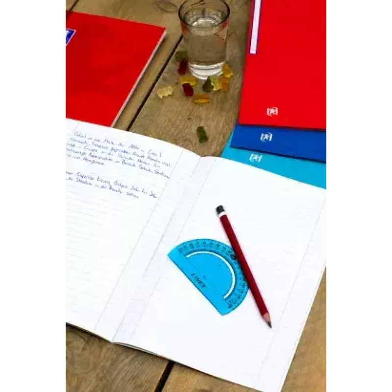 Notes Oxford 100050355 A4 80 arkuszy Bordeaux