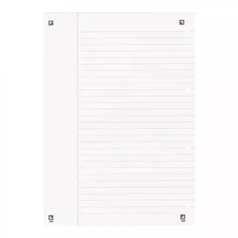 Notes Oxford 100050355 A4 80 arkuszy Bordeaux