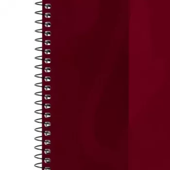 Notes Oxford 100050355 A4 80 arkuszy Bordeaux