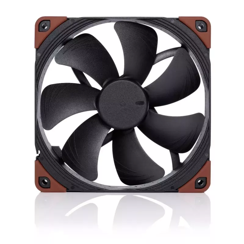 Wentylator Noctua NF-A14 14 cm 500-2000 RPM Czarny Brązowy