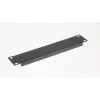 Panel zaślepiający EQUIP EZBP-10-B — metalowy, czarny, 1U, 123 g