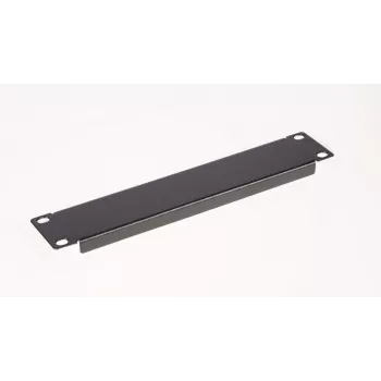 Panel zaślepiający EQUIP EZBP-10-B — metalowy, czarny, 1U, 123 g