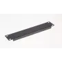 Panel zaślepiający EQUIP EZBP-10-B — metalowy, czarny, 1U, 123 g