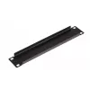 Panel zaślepiający EQUIP EZBP-10-B — metalowy, czarny, 1U, 123 g