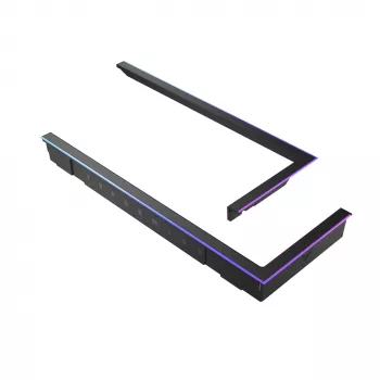 Zestaw rozszerzenia oświetlenia RGB ASUS TUF GAMING GT502 Horizon — ARGB 3-pin, 5 V, 1,44 A, mocowanie magnetyczne, kompatybilny z Midi Tower, czarny