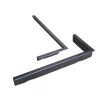 Zestaw rozszerzenia oświetlenia RGB ASUS TUF GAMING GT502 Horizon — ARGB 3-pin, 5 V, 1,44 A, mocowanie magnetyczne, kompatybilny z Midi Tower, czarny