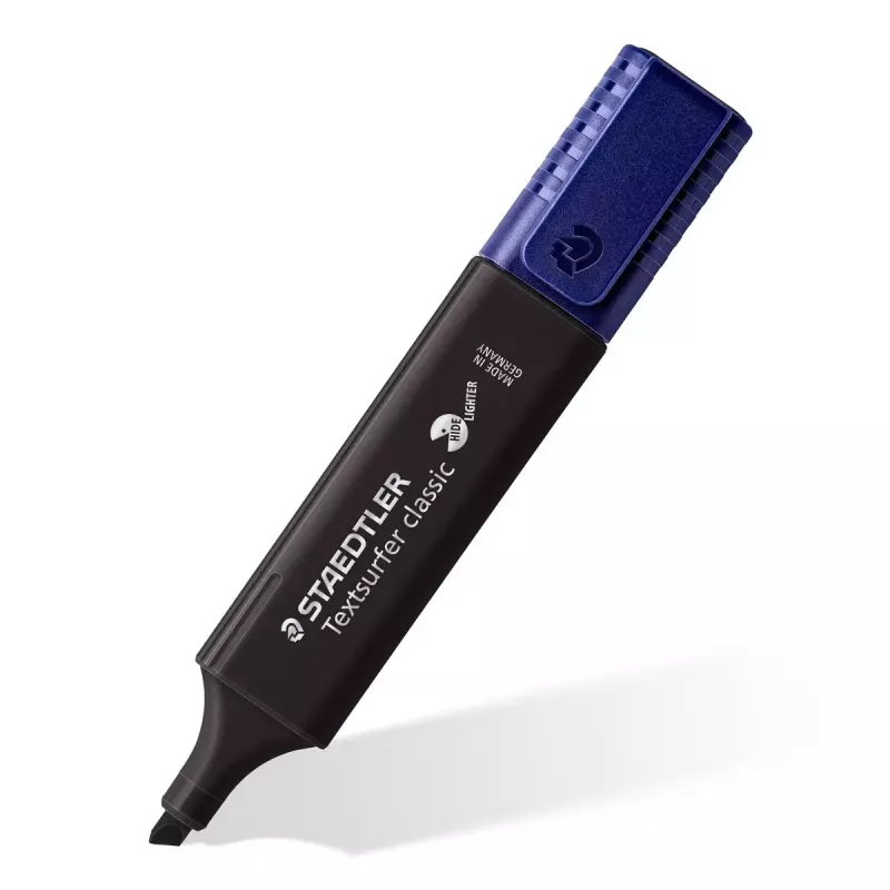 Marker Staedtler 364 C 10 szt. Końcówka dłutowa Czarny Brązowy Jasnoniebieski Jasnoszary Limonkowy Miętowy Brzoskwiniowy Różowy Fioletowy Żółty