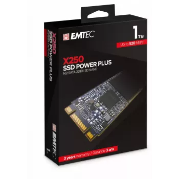 Dysk SSD Emtec 1 TB M.2 Serial ATA III X250