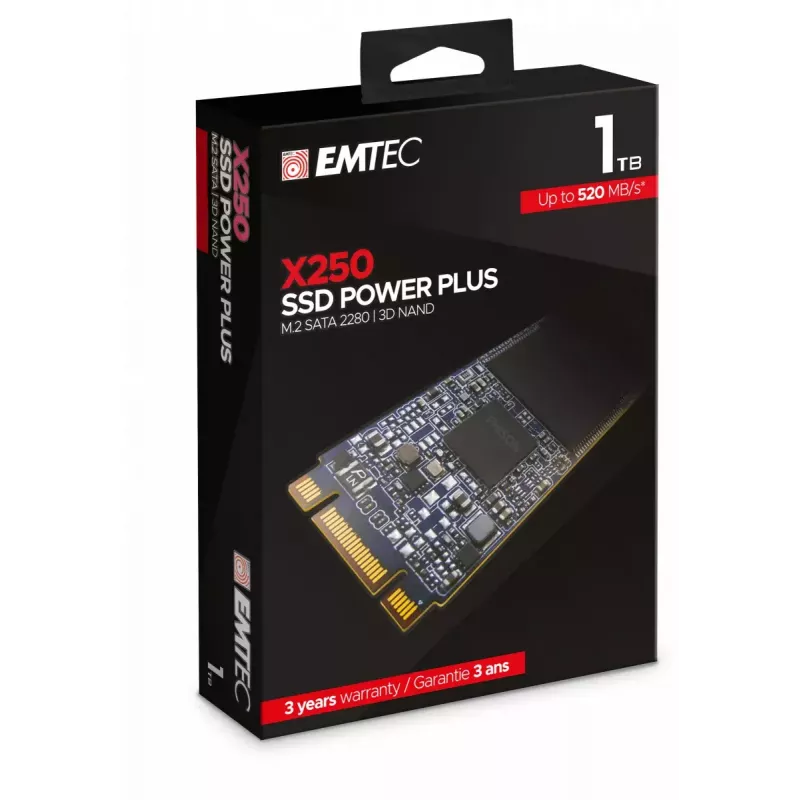 Dysk SSD Emtec 1 TB M.2 Serial ATA III X250