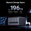 Ugreen DXP6800 Pro NAS Desktop Intel® Core™ i5 8 GB DDR5 Szary, Czarny
