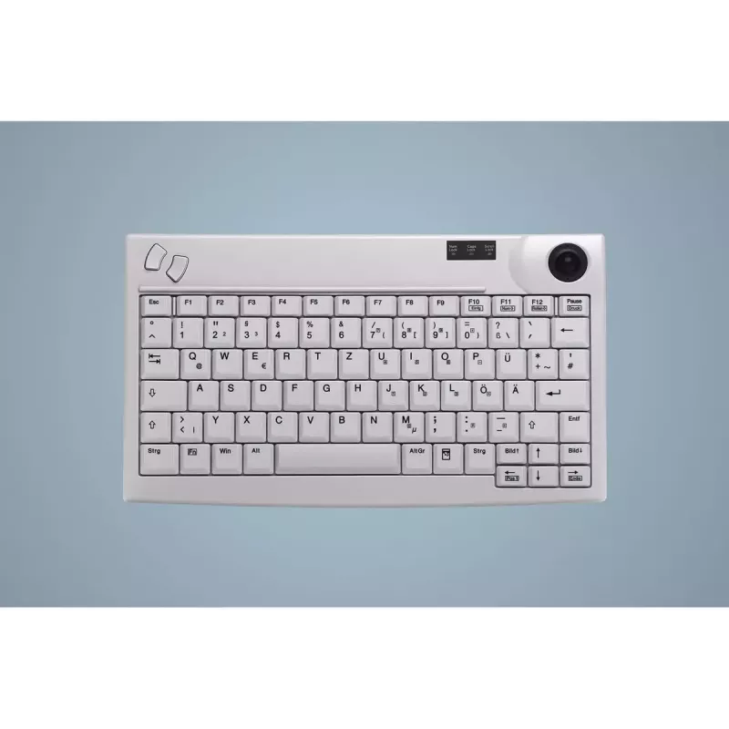 Klawiatura Contour Design Active Key AK-440 biurowa USB QWERTZ niemiecka biała