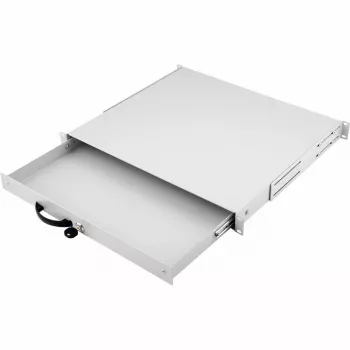 Szuflada rackowa Equip zamykana na klucz 19' 1U RAL7035 szary Jasnoszary