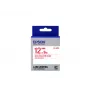 Kaseta z taśmą Epson Standard LK-4WRN czerwona/biała 12 mm (9 m)